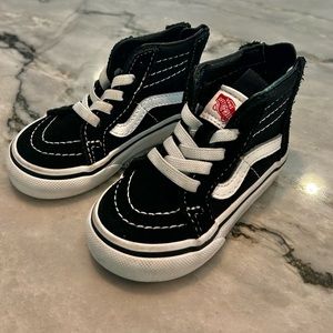 Baby Black and White Vans